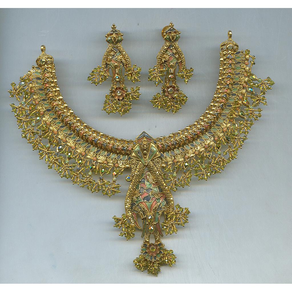 GOLD HALF SET ROUND ANTIQUE EXCLUSIVE