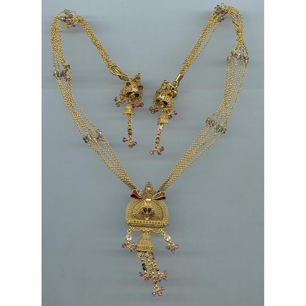 GOLD HALF SET ROUND ANTIQUE EXCLUSIVE