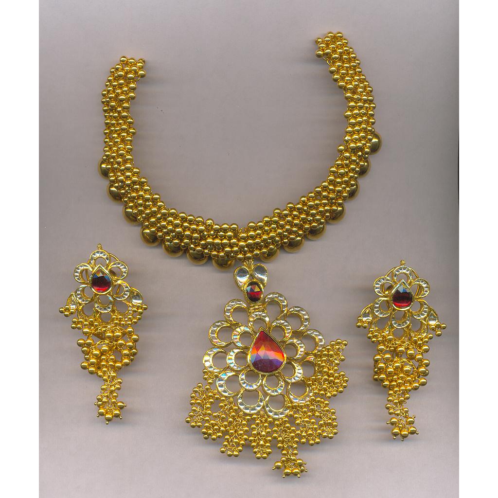 GOLD HALF SET ROUND ANTIQUE EXCLUSIVE