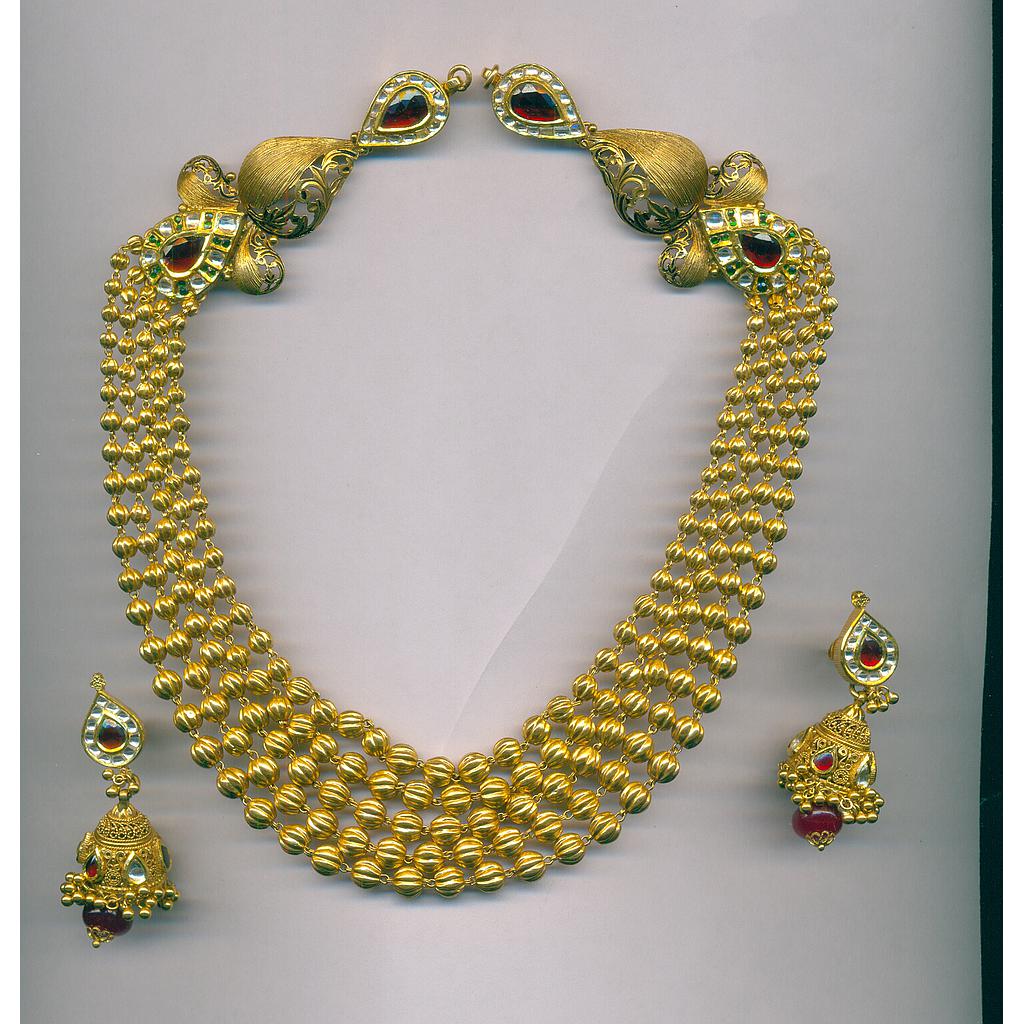 GOLD HALF SET ROUND ANTIQUE EXCLUSIVE