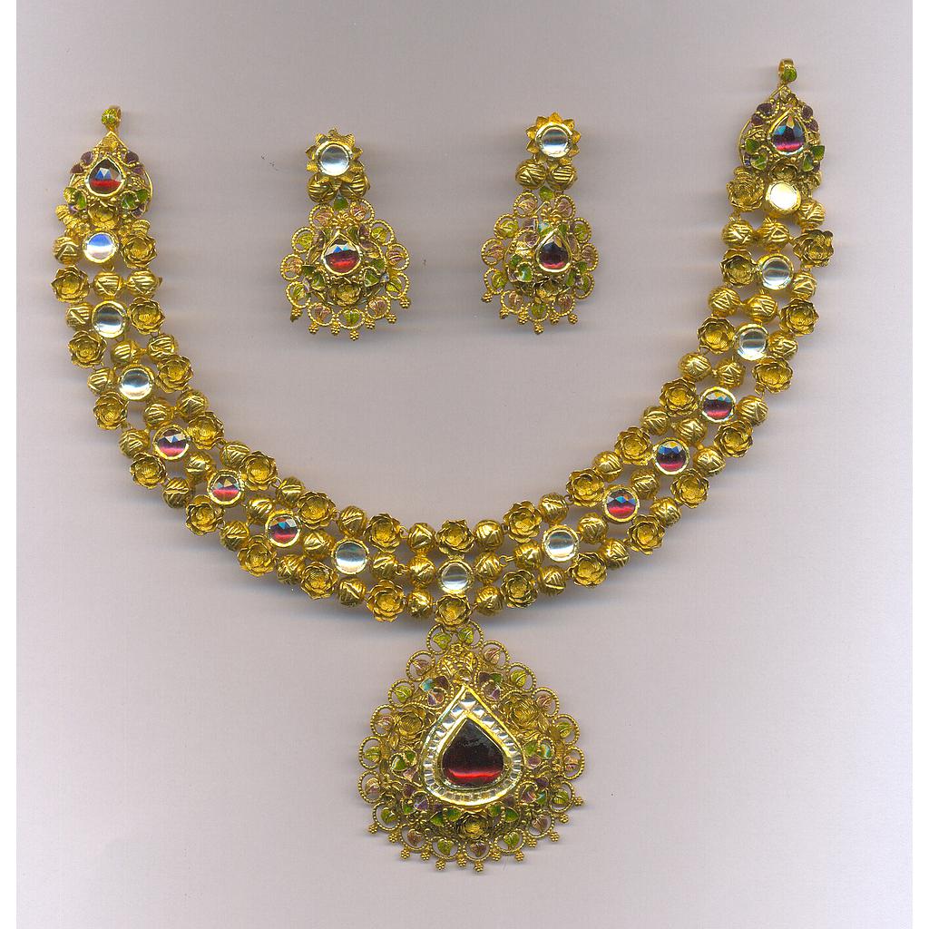GOLD HALF SET ROUND ANTIQUE EXCLUSIVE