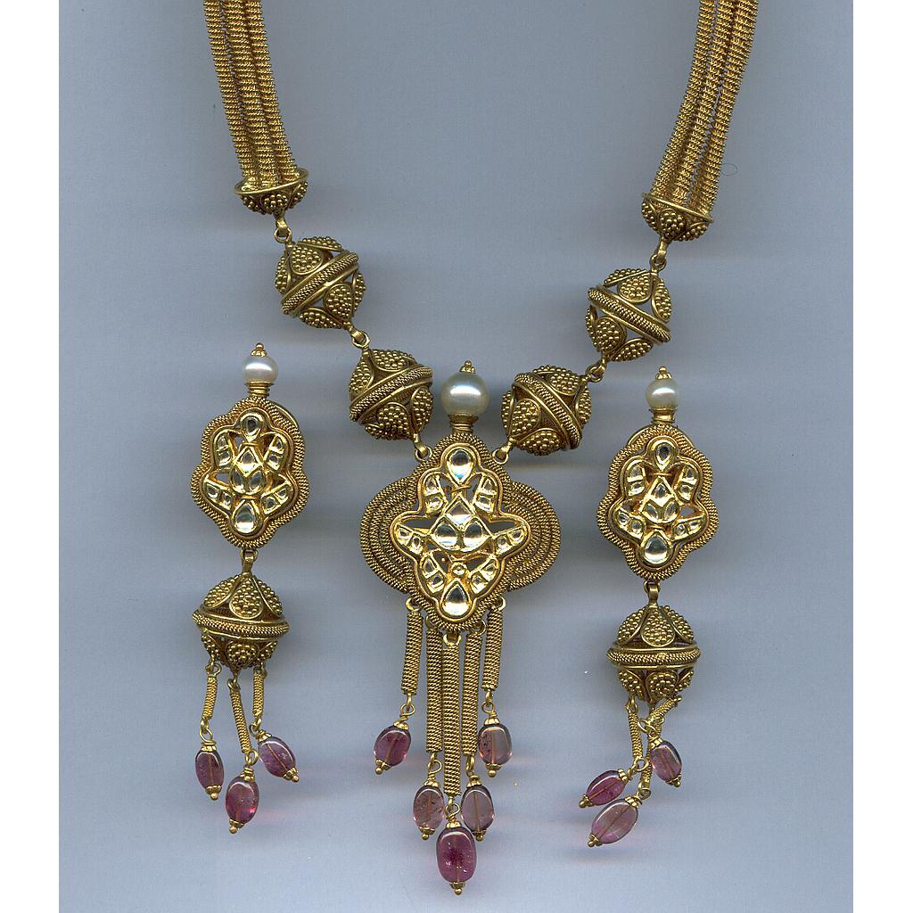 GOLD HALF SET ROUND ANTIQUE EXCLUSIVE