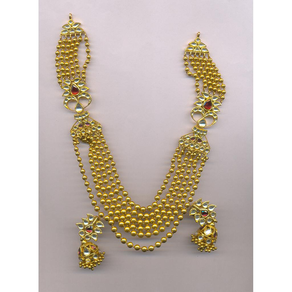 GOLD HALF SET ROUND ANTIQUE EXCLUSIVE