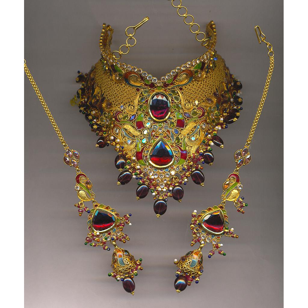 GOLD HALF SET ROUND ANTIQUE EXCLUSIVE