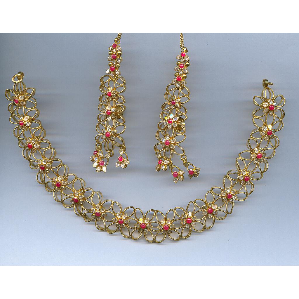 GOLD HALF SET ROUND ANTIQUE EXCLUSIVE