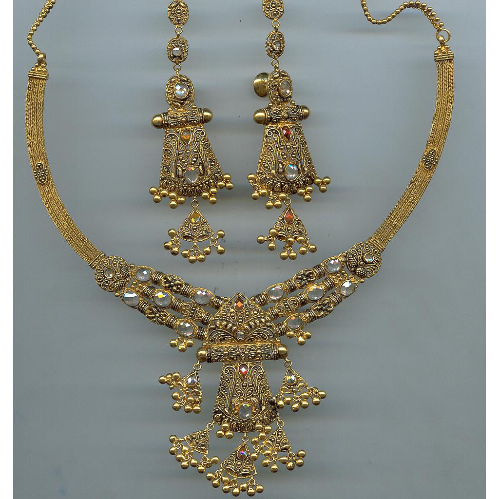 GOLD HALF SET ROUND ANTIQUE EXCLUSIVE