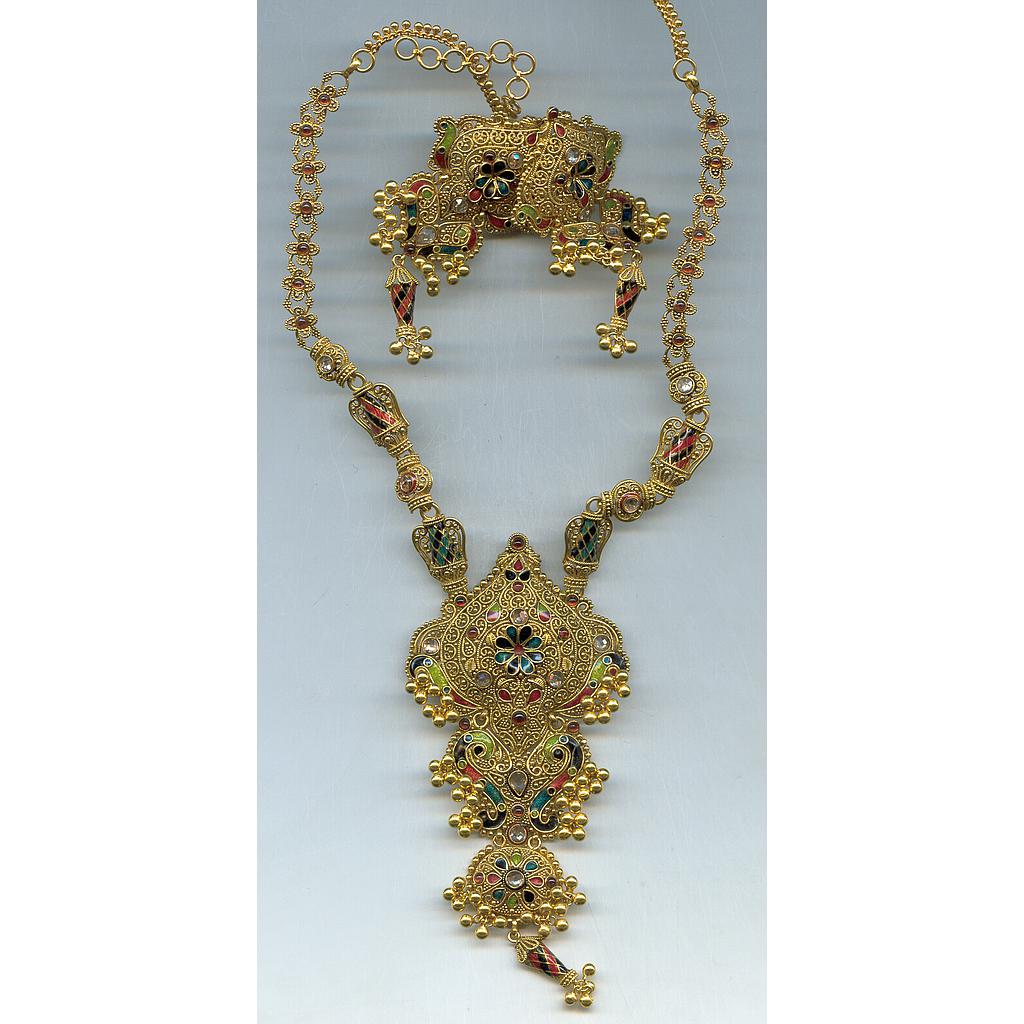 GOLD HALF SET ROUND ANTIQUE EXCLUSIVE