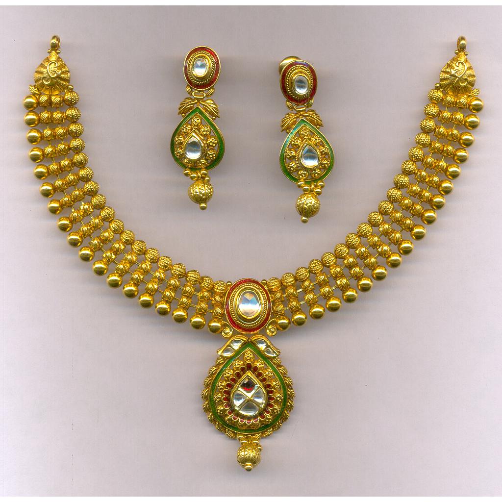 GOLD HALF SET ROUND ANTIQUE EXCLUSIVE