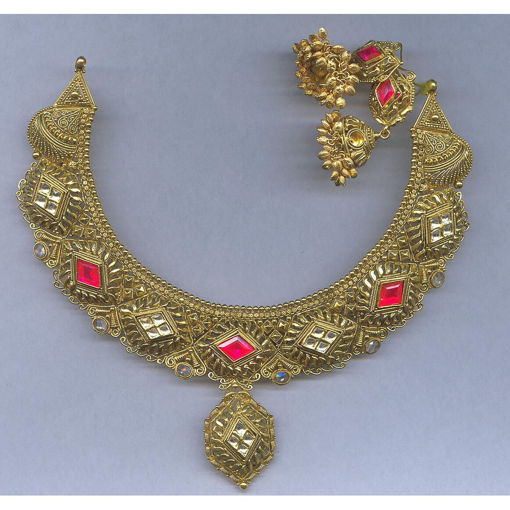 GOLD HALF SET ROUND ANTIQUE GENERAL