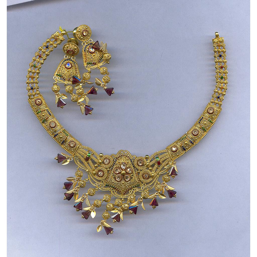 GOLD HALF SET ROUND ANTIQUE GENERAL