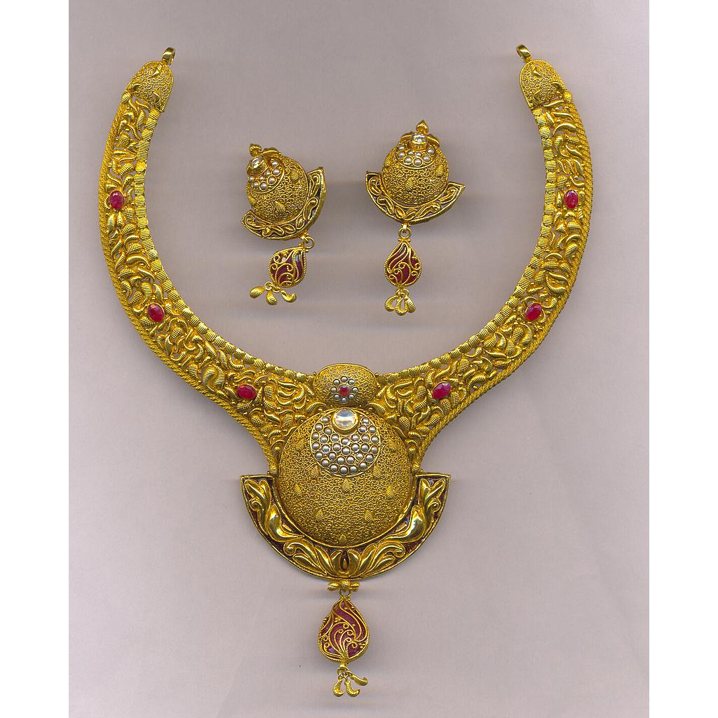 GOLD HALF SET ROUND ANTIQUE GENERAL