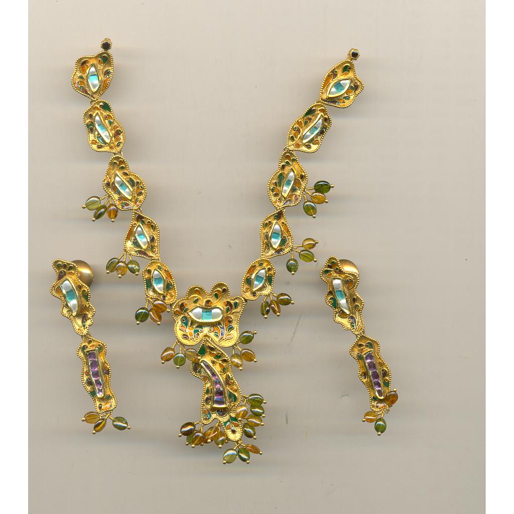 GOLD HALF SET ROUND ANTIQUE GENERAL