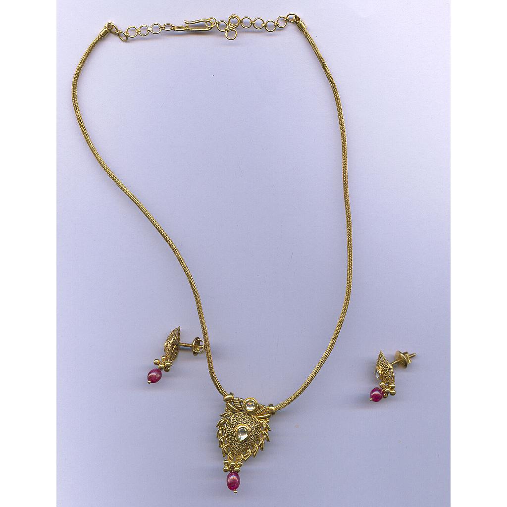 GOLD HALF SET ROUND ANTIQUE GENERAL