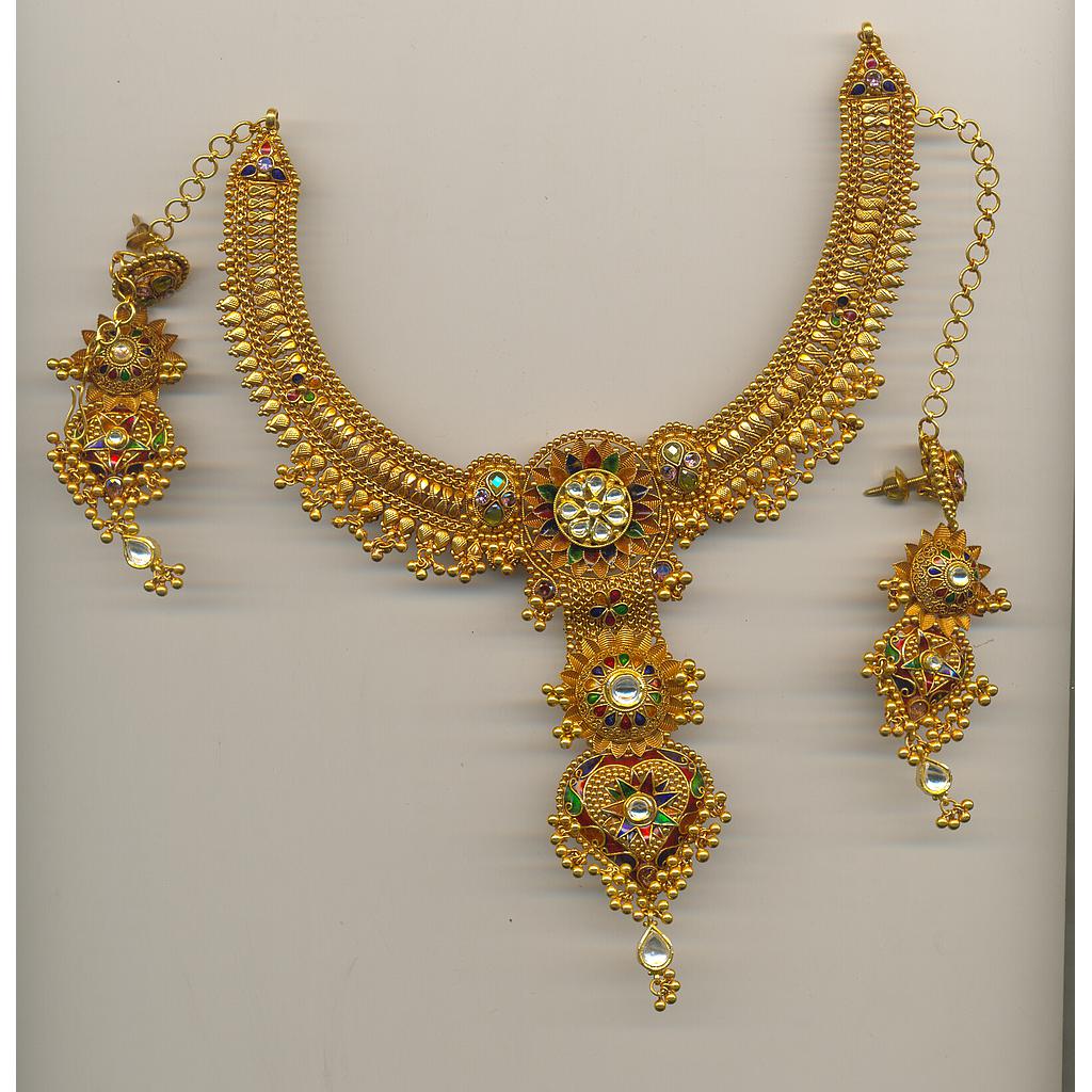GOLD HALF SET ROUND ANTIQUE GENERAL