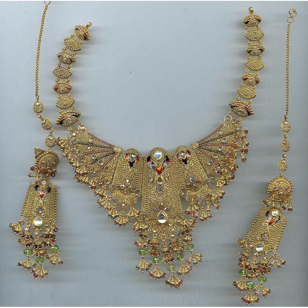 GOLD HALF SET ROUND ANTIQUE GENERAL