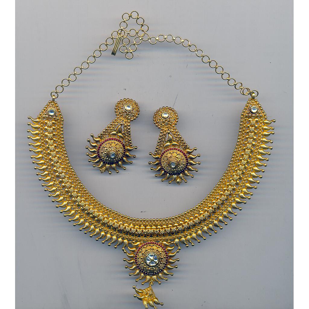 GOLD HALF SET ROUND ANTIQUE GENERAL