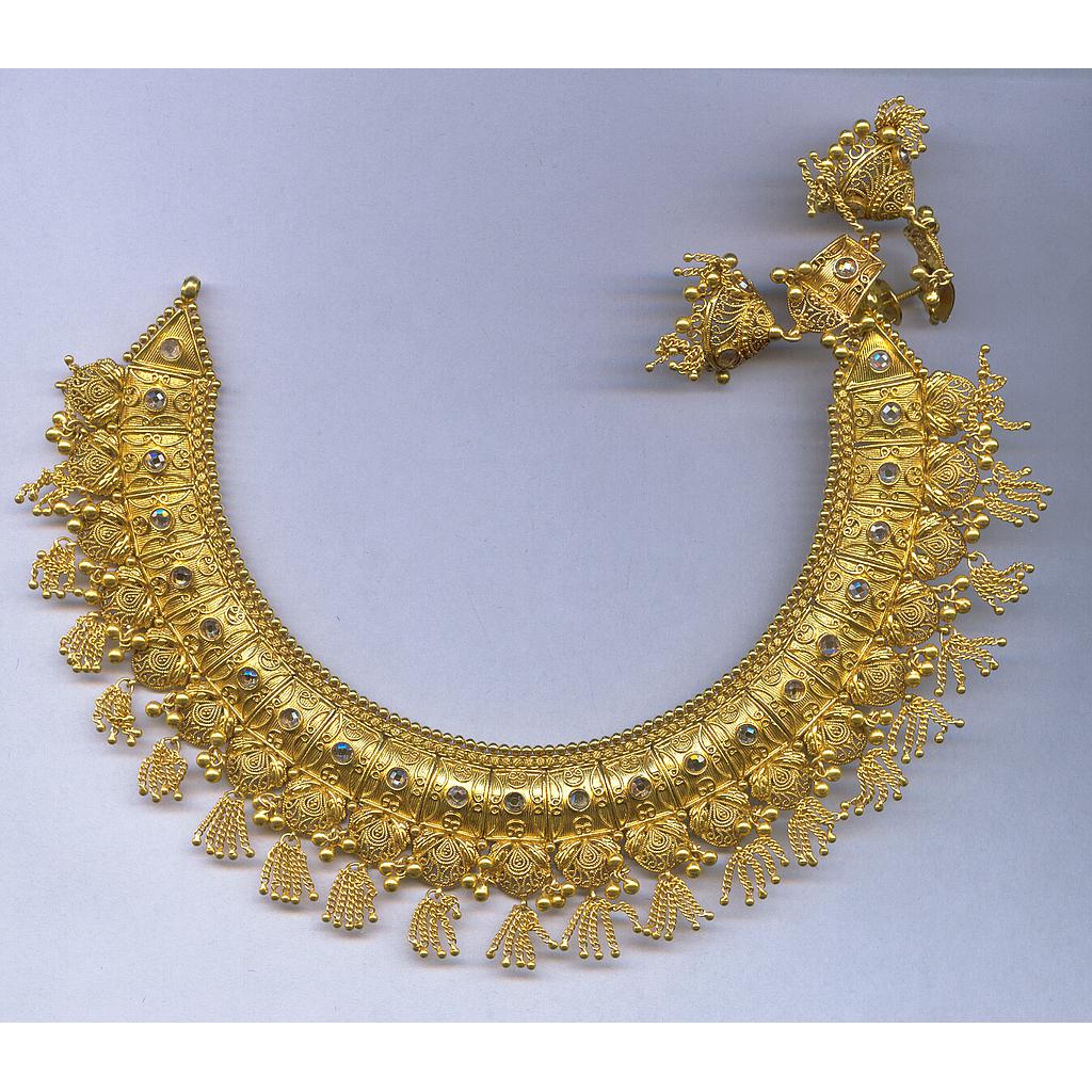 GOLD HALF SET ROUND ANTIQUE GENERAL