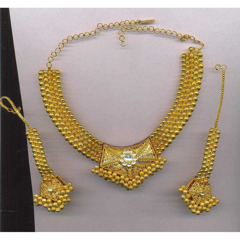 GOLD HALF SET ROUND ANTIQUE GENERAL
