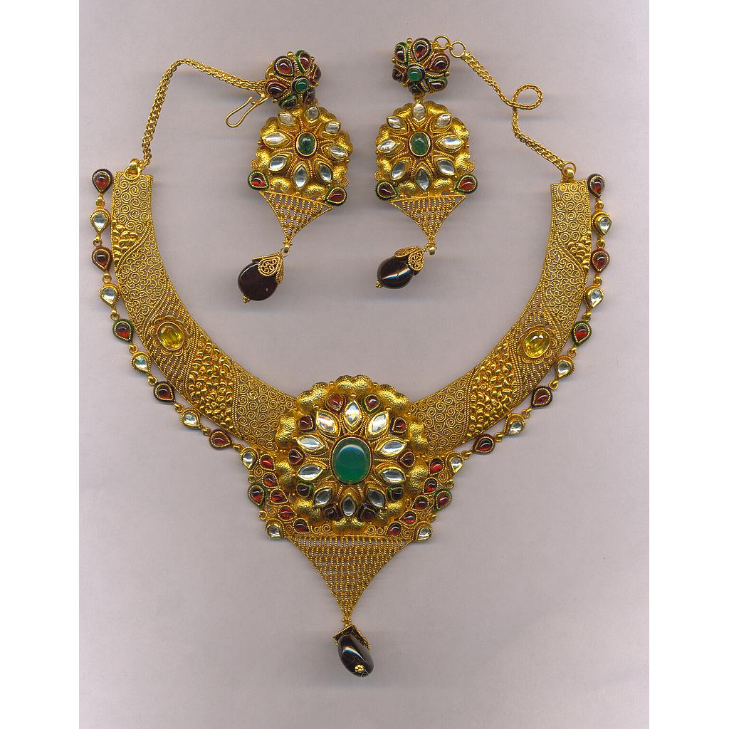 GOLD HALF SET ROUND ANTIQUE GENERAL