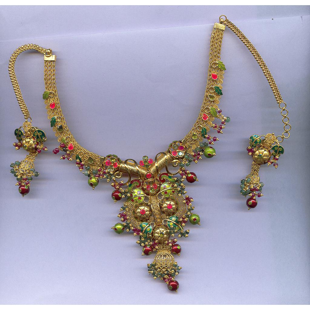 GOLD HALF SET ROUND ANTIQUE GENERAL