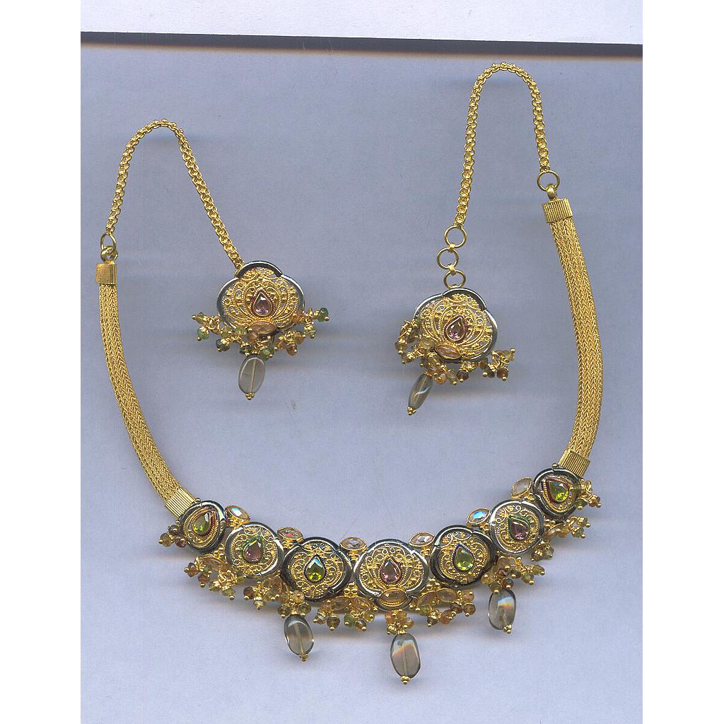 GOLD HALF SET ROUND ANTIQUE GENERAL