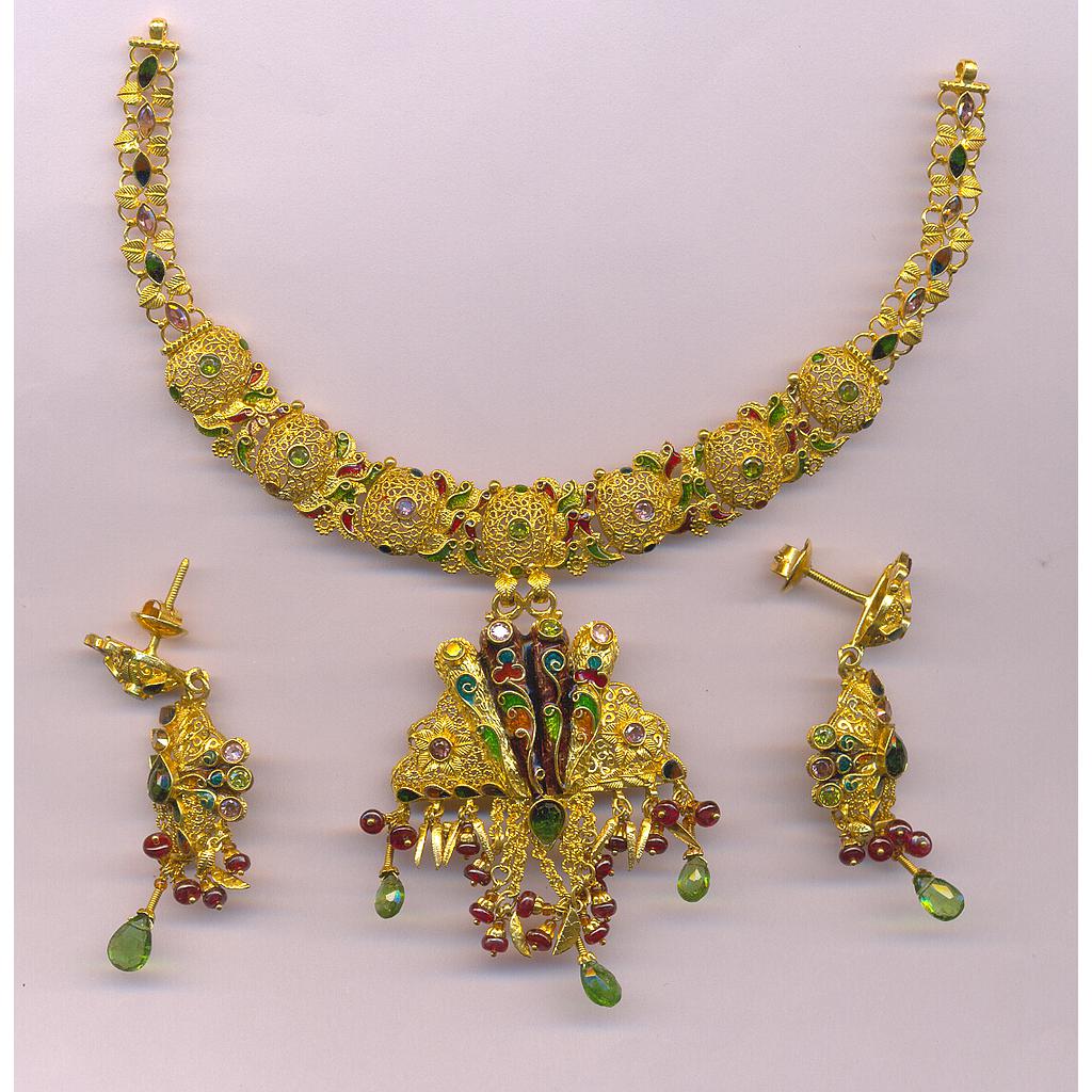 GOLD HALF SET ROUND ANTIQUE GENERAL
