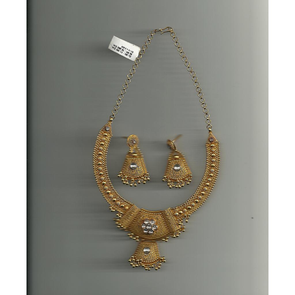 GOLD HALF SET ROUND ANTIQUE GENERAL