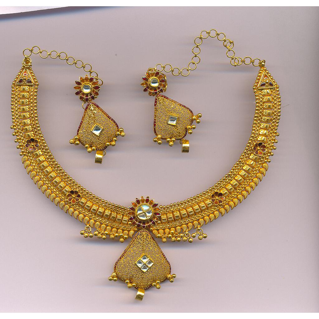GOLD HALF SET ROUND ANTIQUE GENERAL