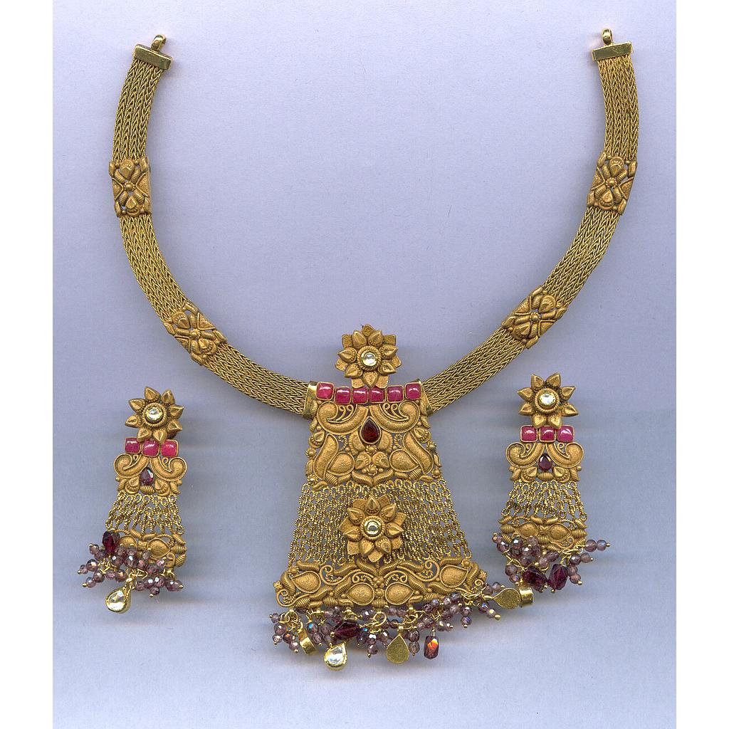 GOLD HALF SET ROUND ANTIQUE GENERAL