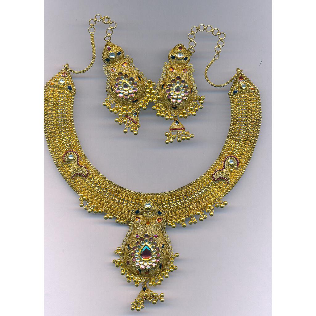 GOLD HALF SET ROUND ANTIQUE GENERAL