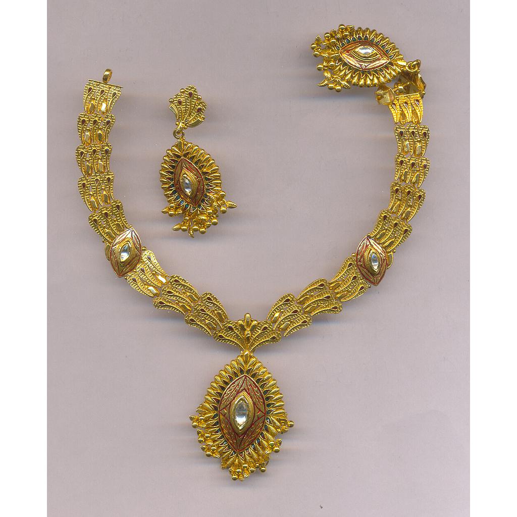 GOLD HALF SET ROUND ANTIQUE GENERAL