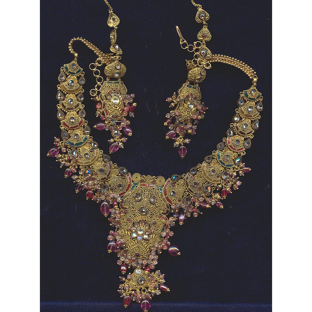 GOLD HALF SET ROUND ANTIQUE GENERAL
