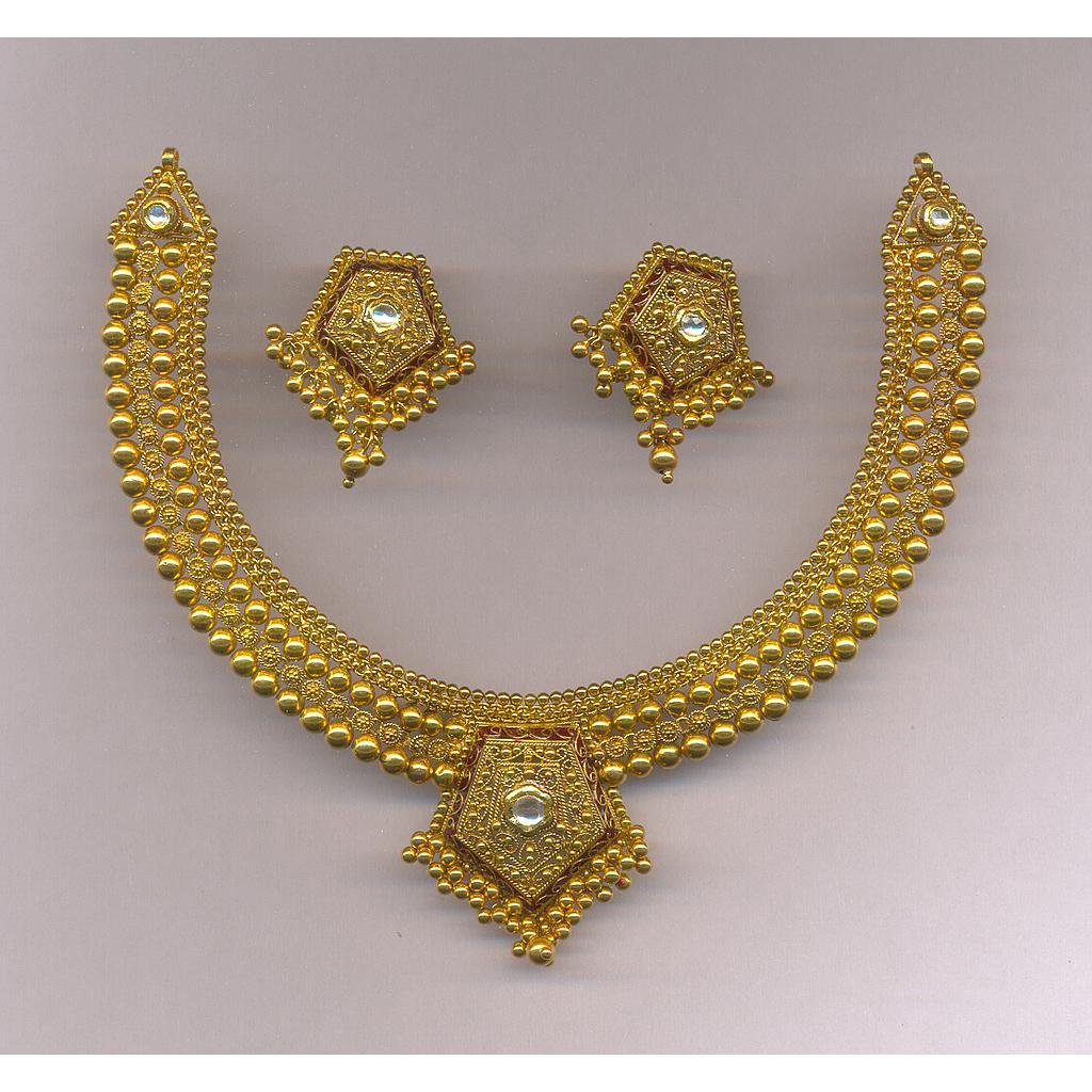 GOLD HALF SET ROUND ANTIQUE GENERAL
