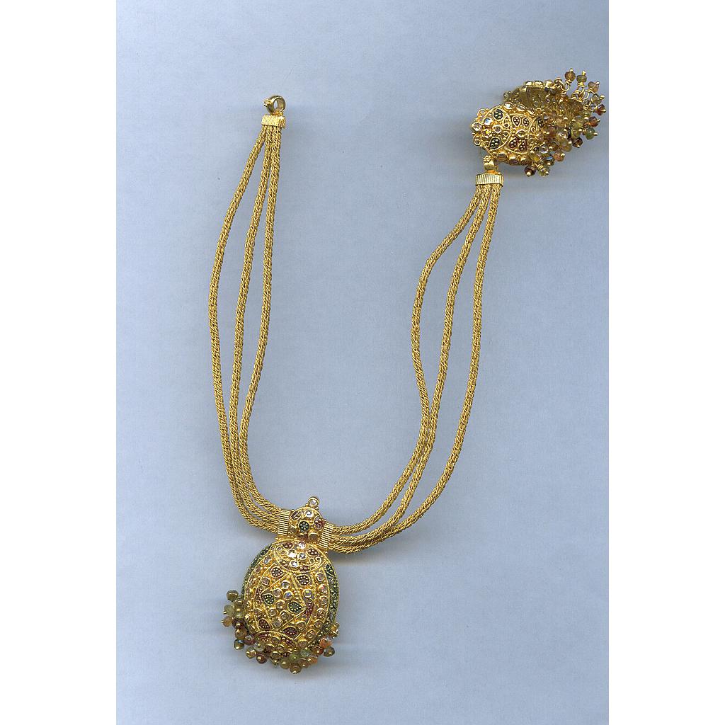 GOLD HALF SET ROUND ANTIQUE GENERAL