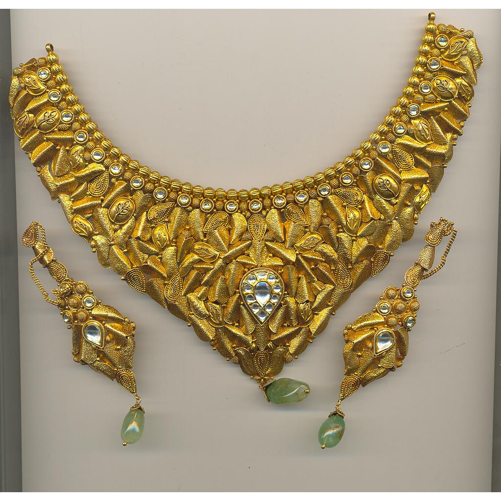 GOLD HALF SET ROUND ANTIQUE GENERAL