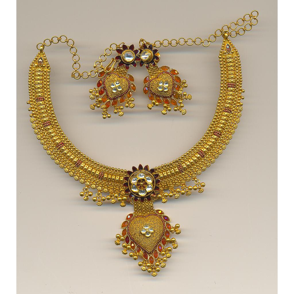 GOLD HALF SET ROUND ANTIQUE GENERAL