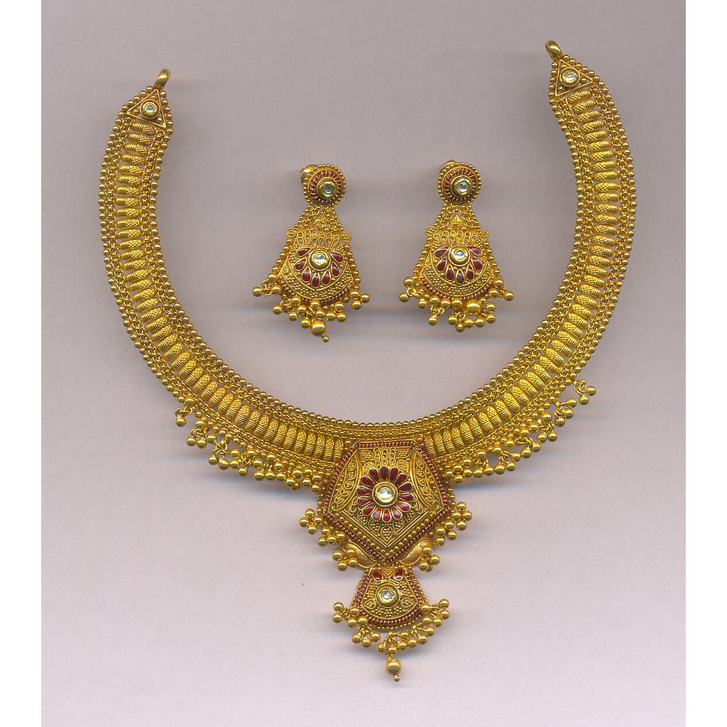 GOLD HALF SET ROUND ANTIQUE GENERAL