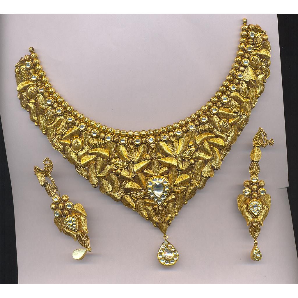 GOLD HALF SET ROUND ANTIQUE GENERAL