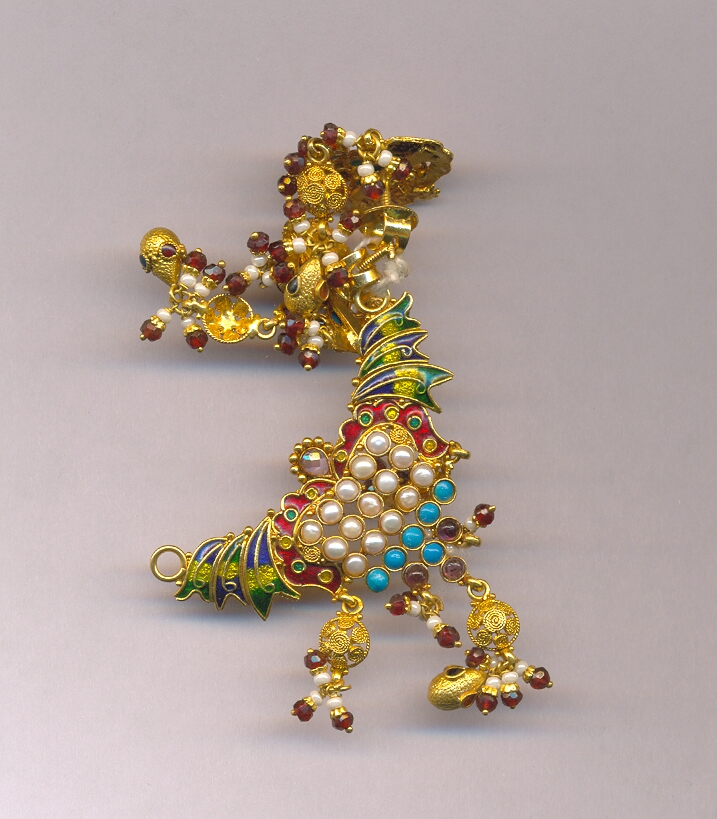 GOLD HALF SET ROUND ANTIQUE GENERAL
