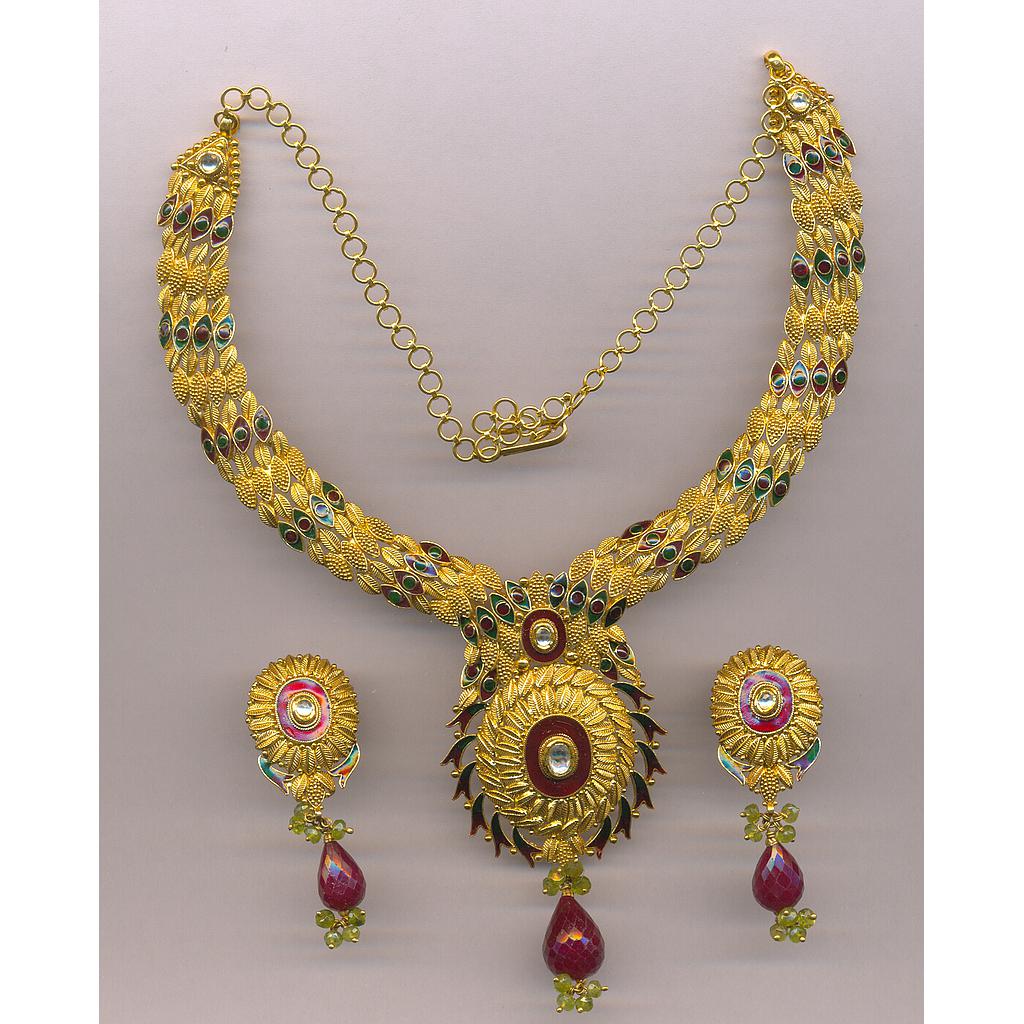 GOLD HALF SET ROUND ANTIQUE GENERAL