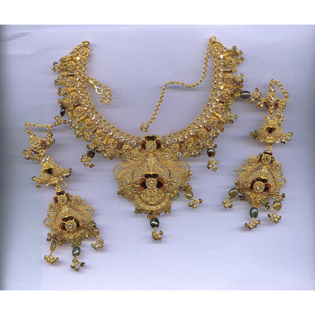 GOLD HALF SET ROUND ANTIQUE GENERAL