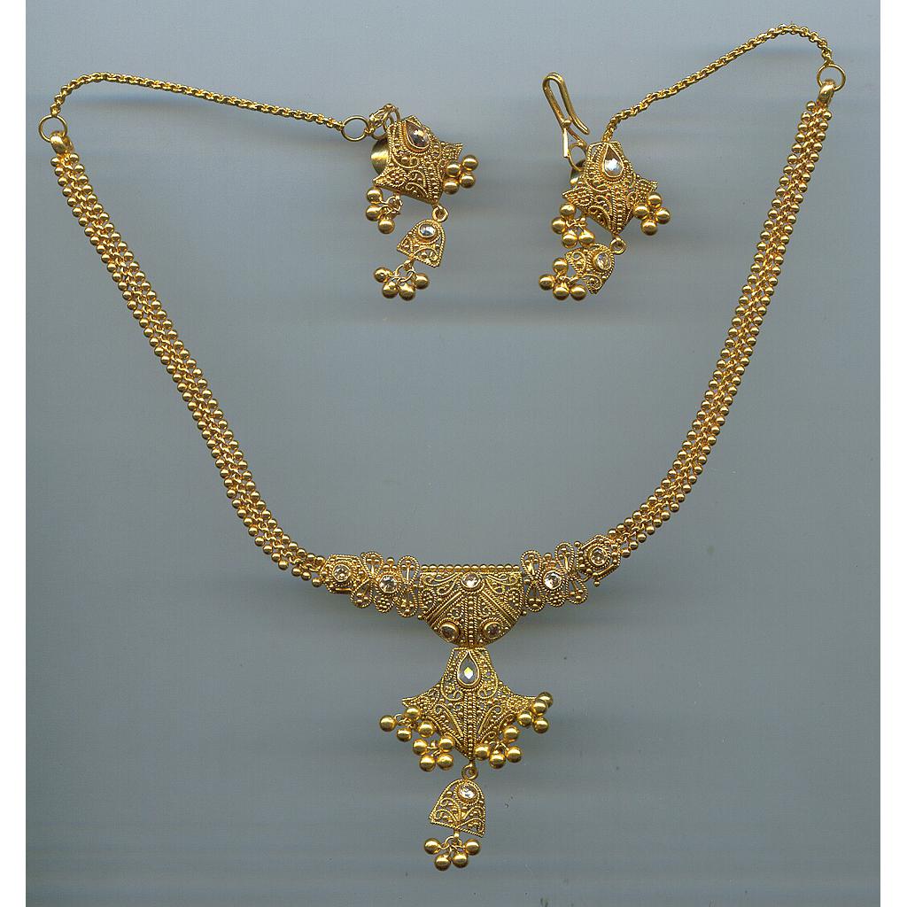 GOLD HALF SET ROUND ANTIQUE GENERAL
