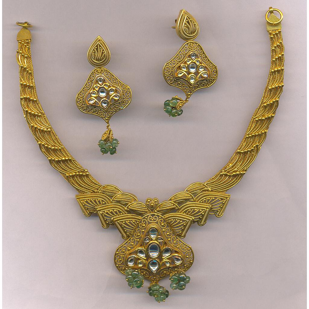 GOLD HALF SET ROUND ANTIQUE GENERAL