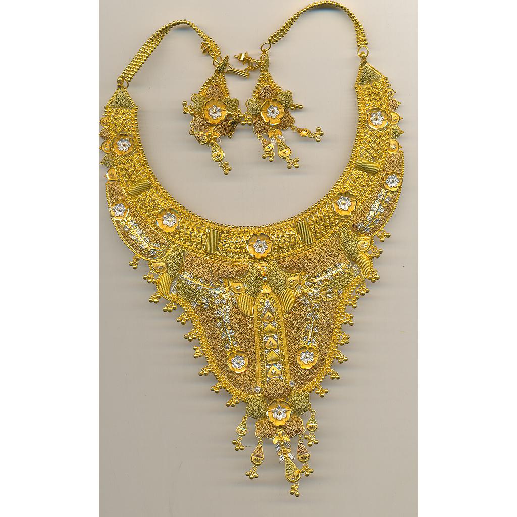 GOLD HALF SET ROUND ANTIQUE GENERAL