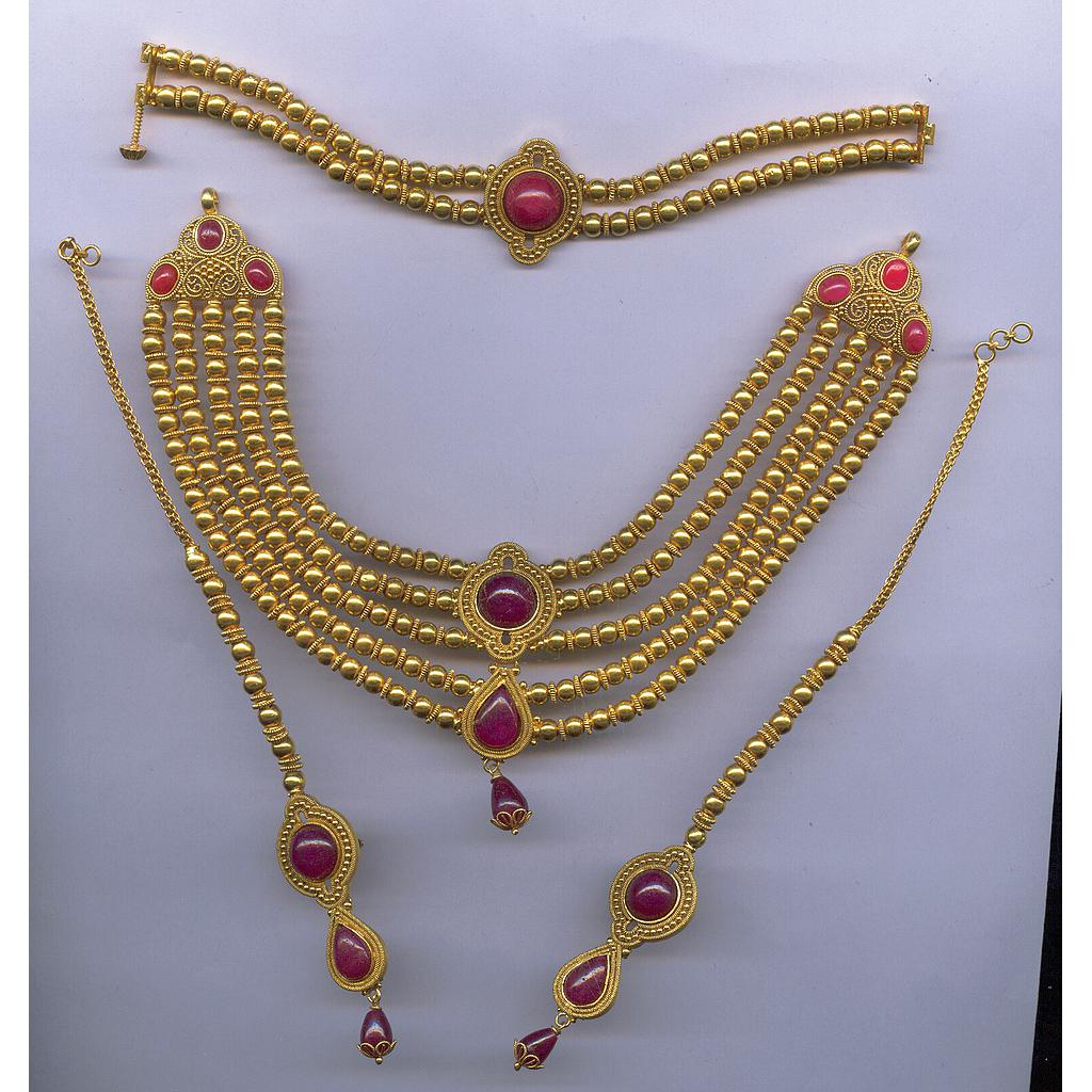 GOLD HALF SET ROUND ANTIQUE GENERAL