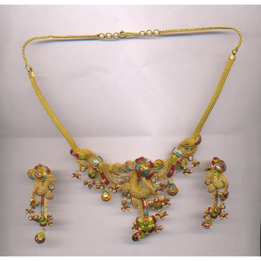 GOLD HALF SET ROUND ANTIQUE GENERAL