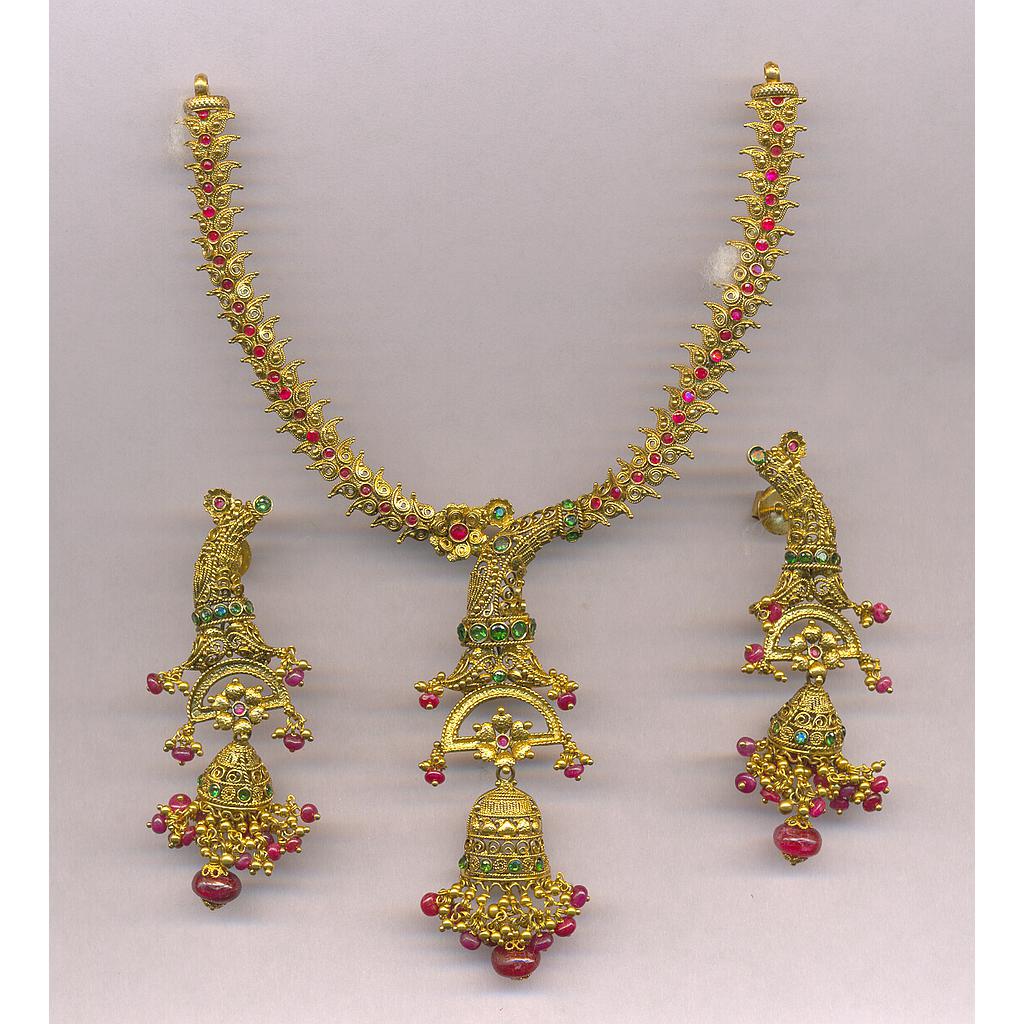 GOLD HALF SET ROUND ANTIQUE GENERAL