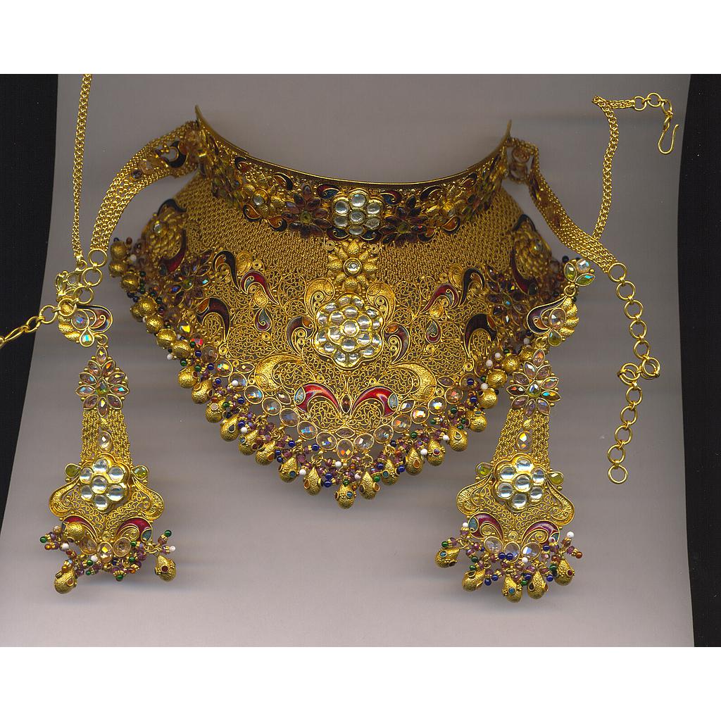 GOLD HALF SET ROUND ANTIQUE GENERAL