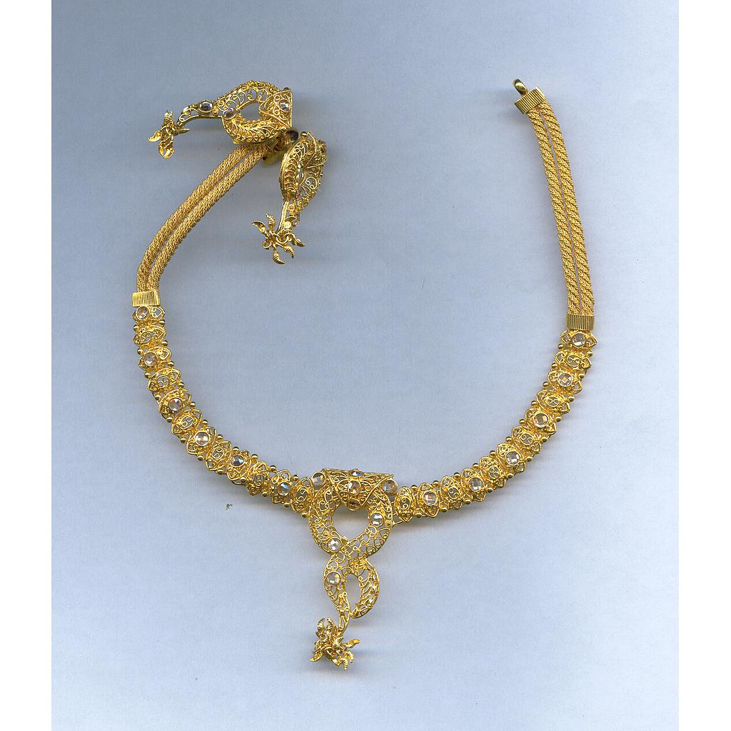 GOLD HALF SET ROUND ANTIQUE GENERAL