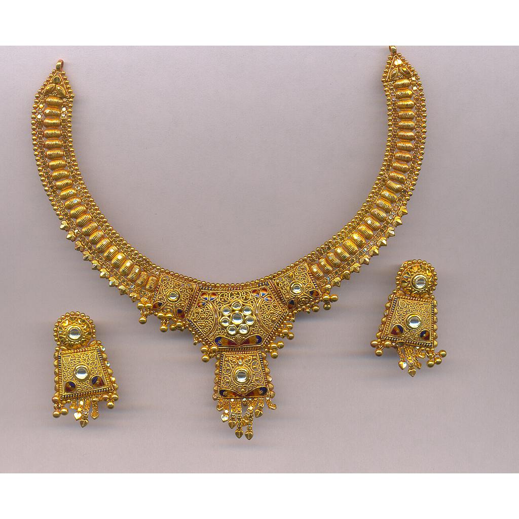GOLD HALF SET ROUND ANTIQUE GENERAL